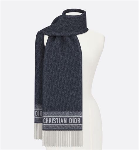 dior oblique scarf cashmere|dior scarf price.